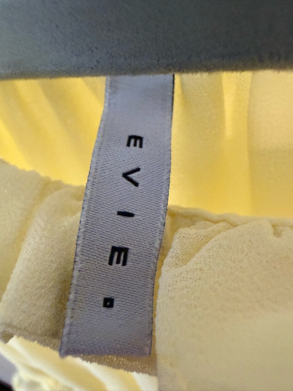 EVIE Yellow High-Low Ruffle Summer Dress - Picture 9 of 10